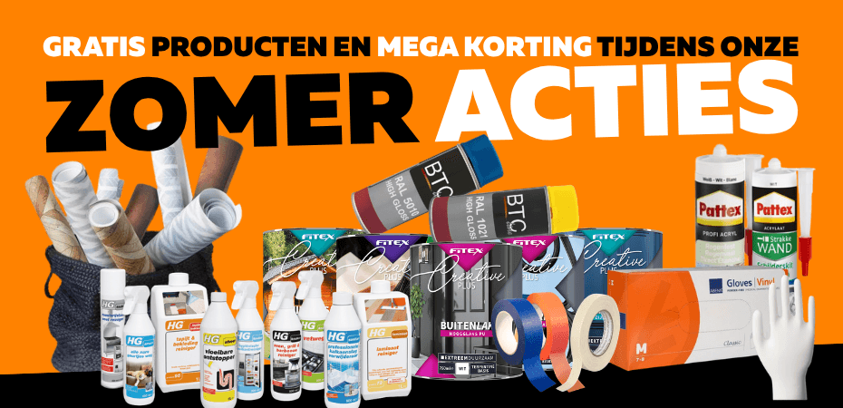 zomeractie mega korting